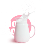 Photo of a jug with milk